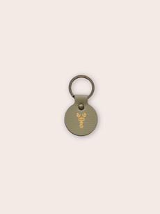 Ronde sleutelhanger LOB - Taupe via MADE out of