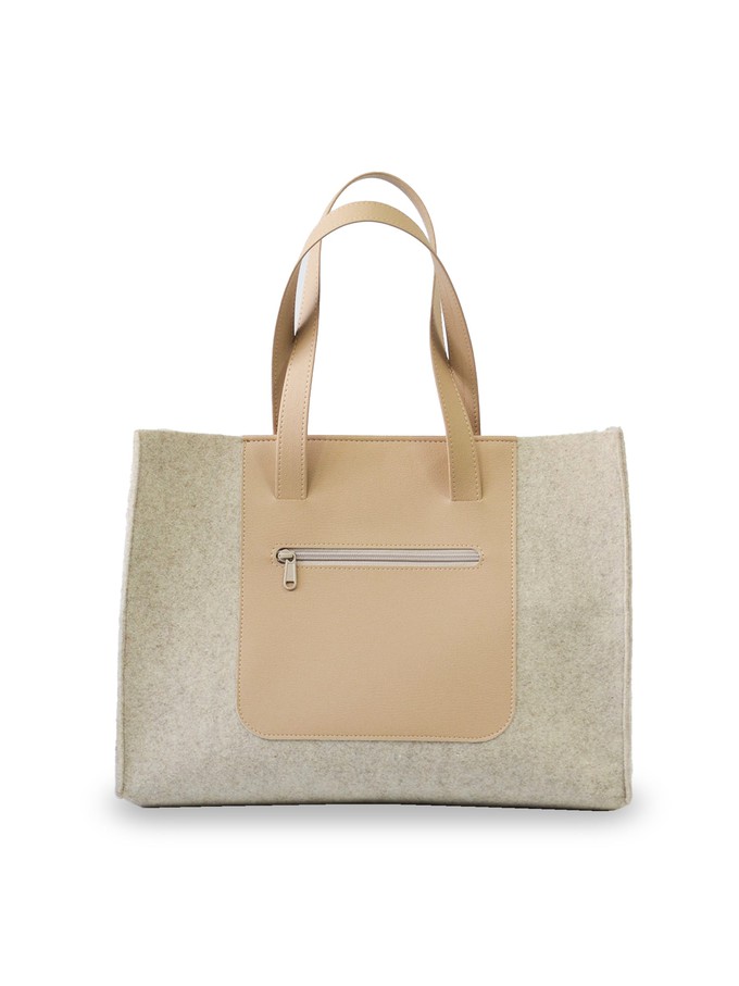 Office bag JIP - Beige from MADE out of