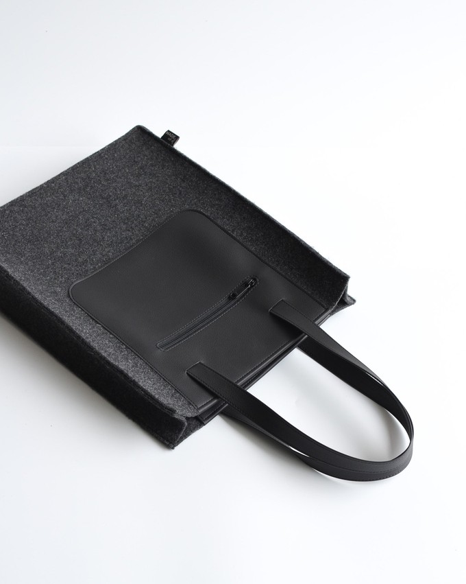 Paperbag KIEN - Zwart from MADE out of