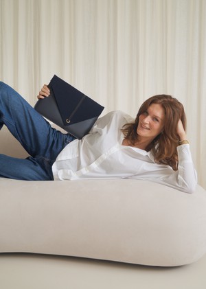 Laptophoes MARO - Blauw Combi from MADE out of