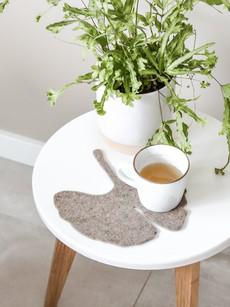 Onderzetter GINKGO - Taupe van MADE out of
