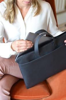 Laptoptas DORIS - Zwart van MADE out of