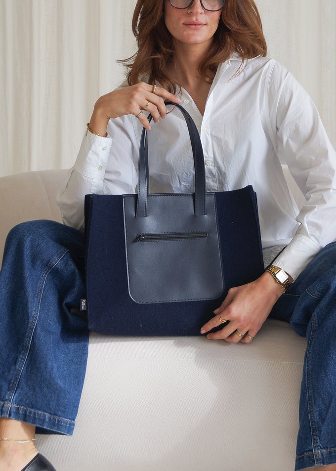 Office bag JIP - Blauw from MADE out of