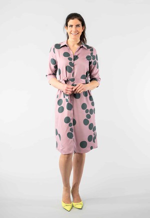 Merel Lila Circle dress from Marjolein Elisabeth