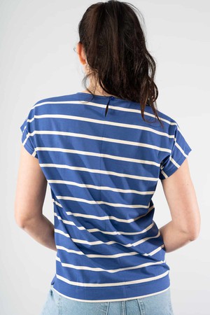 Yvet Kobalt Stripes top from Marjolein Elisabeth