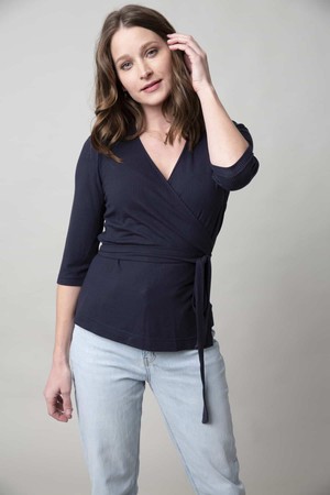 Rosa Navy top from Marjolein Elisabeth