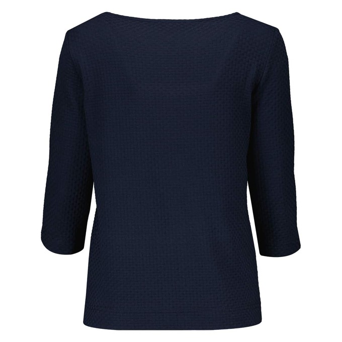 Marije Navy Knit top from Marjolein Elisabeth