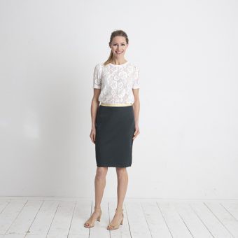 Mara Lace White top from Marjolein Elisabeth