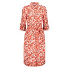 Merel Red Flowers dress via Marjolein Elisabeth
