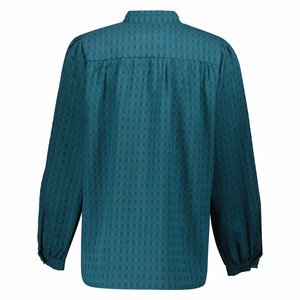 Nina Petrol blouse from Marjolein Elisabeth