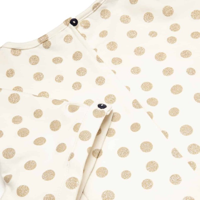 Jolein Gold Dots jurk from Marjolein Elisabeth