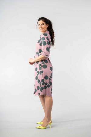 Merel Lila Circle dress from Marjolein Elisabeth