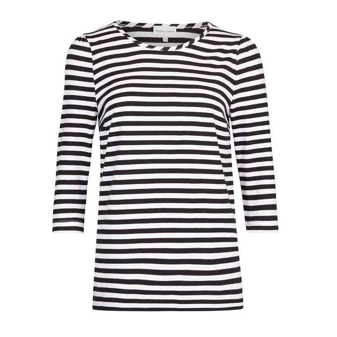 Mara Black Stripes top from Marjolein Elisabeth