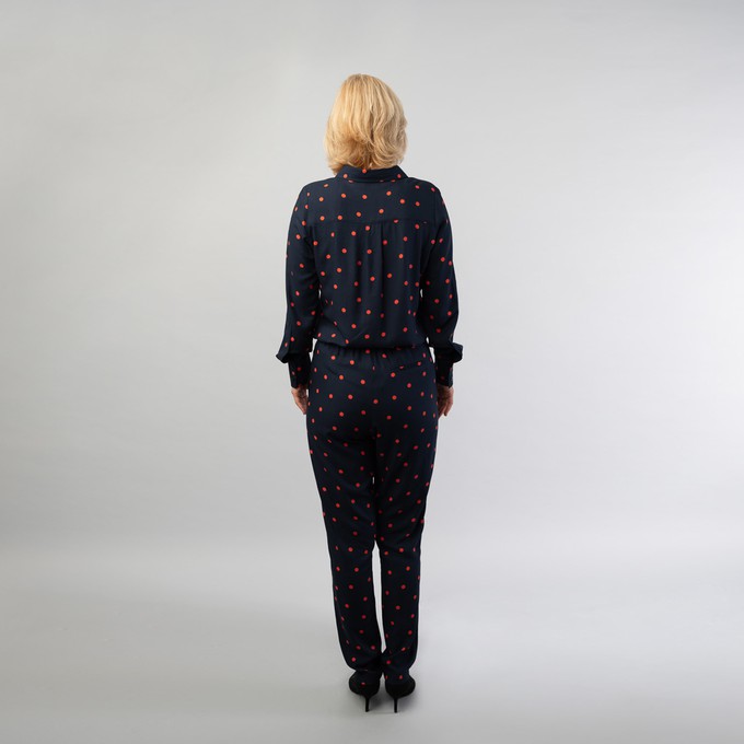 Floor Navy Dots broek from Marjolein Elisabeth