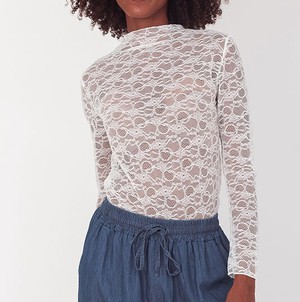 Claire Top Wit from Marjolein Elisabeth