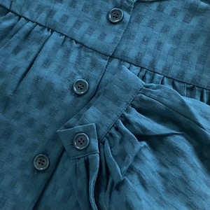 Nina Petrol blouse from Marjolein Elisabeth