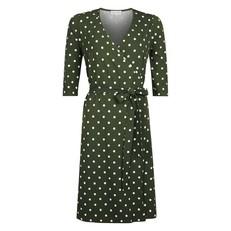 Roos Green Dots jurk via Marjolein Elisabeth