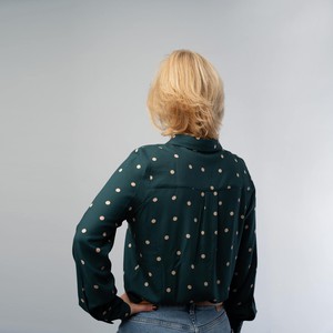 Mees Green Dots blouse from Marjolein Elisabeth