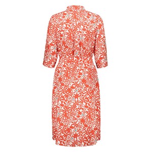 Merel Red Flowers dress from Marjolein Elisabeth