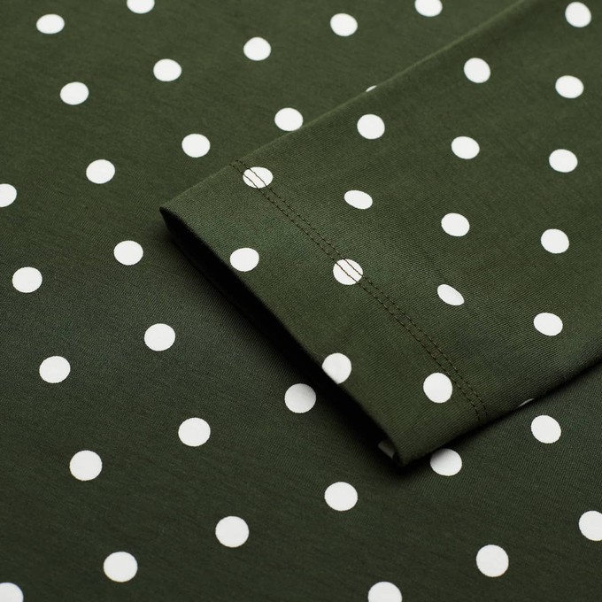 Mara Green Dots top from Marjolein Elisabeth