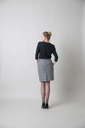 Marije Black Knit top from Marjolein Elisabeth