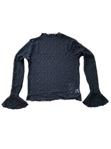 Claire Top Ruche Blue via Marjolein Elisabeth