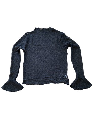 Claire Top Ruche Blue from Marjolein Elisabeth