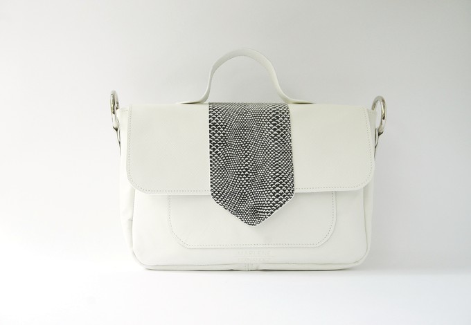 Naïma Bag medium White from Marlene Fernandez