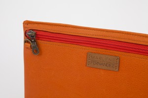 CLOSE clutch orange from Marlene Fernandez