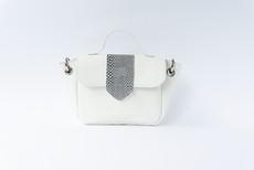 Naïma bag small White via Marlene Fernandez