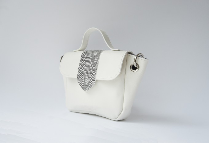 Naïma bag small White from Marlene Fernandez