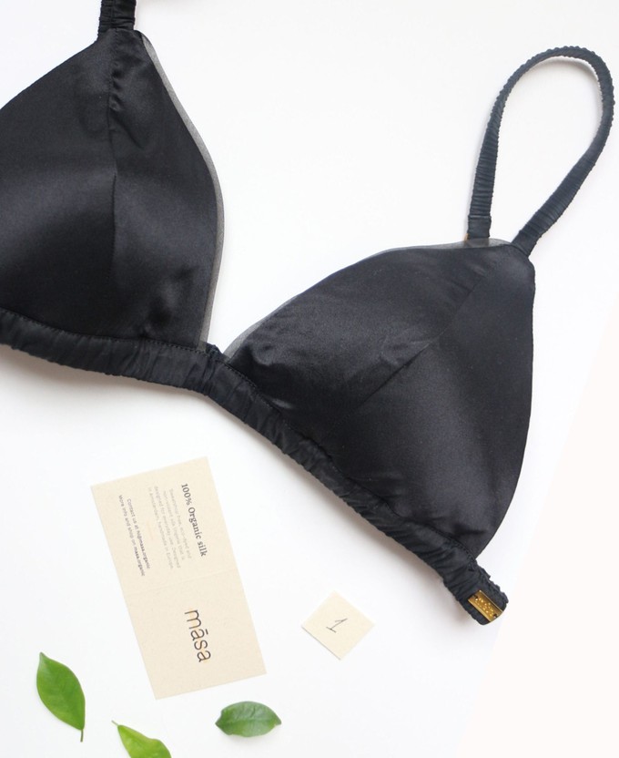 Zijden Bralette Sample Sale from Māsa Organic