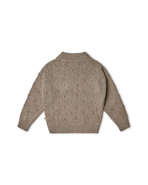 Juna Sweater Kids taupe from Matona
