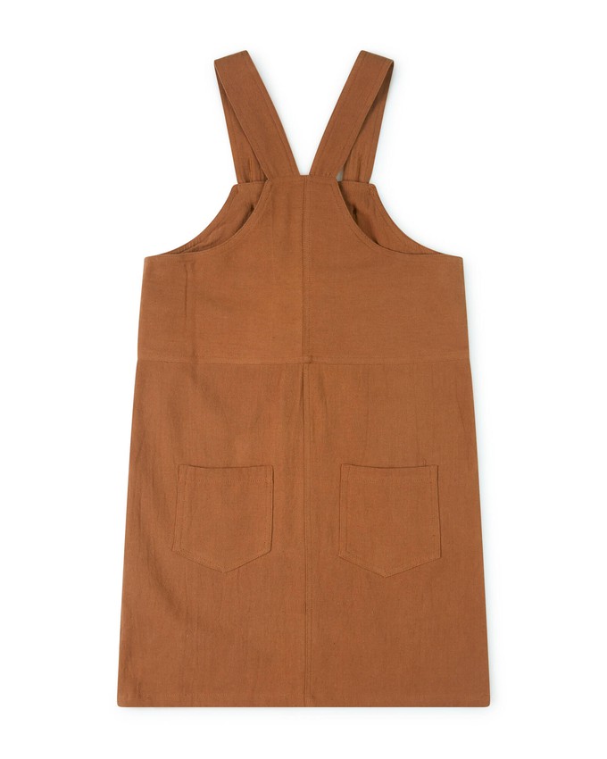 Retro Pinafore Dress biscuit from Matona