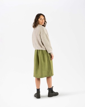 Organic Knit Cardigan salt from Matona
