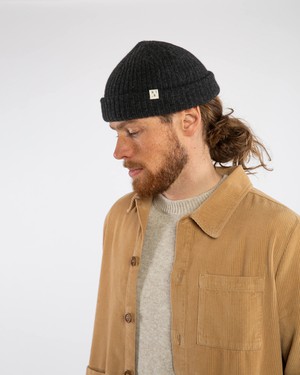Fisherman Beanie charcoal from Matona