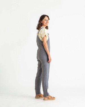 Linen Overall storm blue from Matona