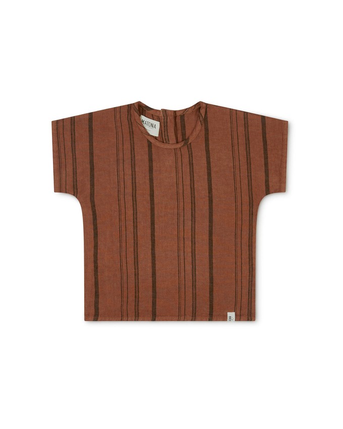 Easy T-Shirt sienna/striped from Matona