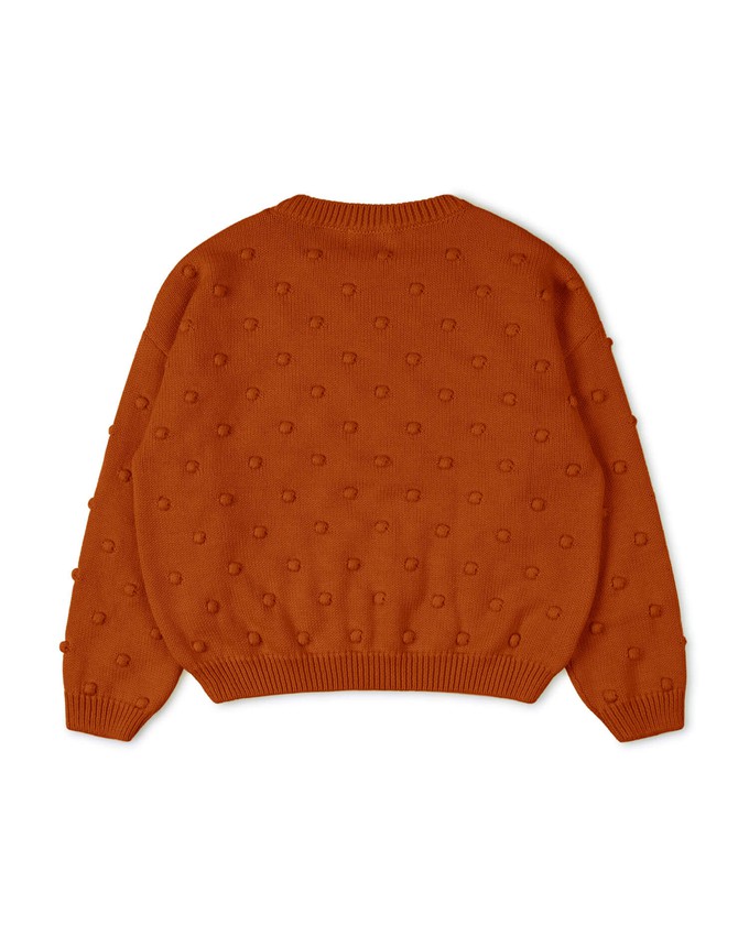 Popcorn Sweater ginger from Matona