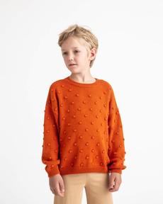 Popcorn Sweater ginger via Matona