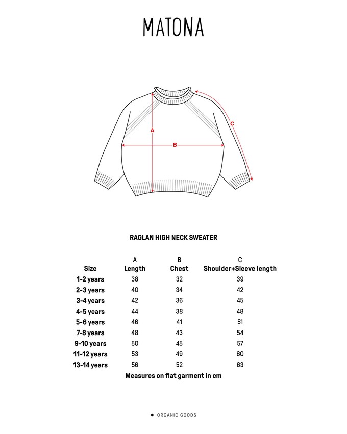 Raglan High Neck Sweater sepia from Matona