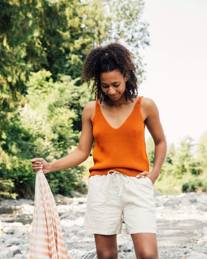 Knit Tank ginger from Matona