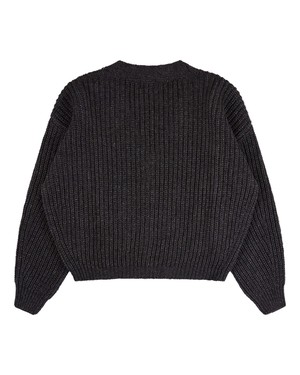 Organic Knit Cardigan graphite from Matona