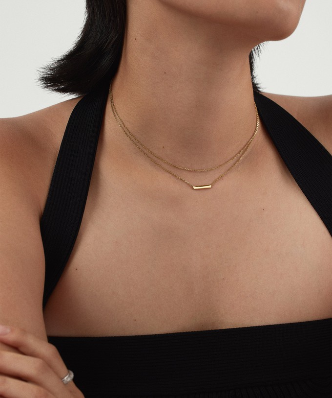 Layered Bar Necklace from Mejuri