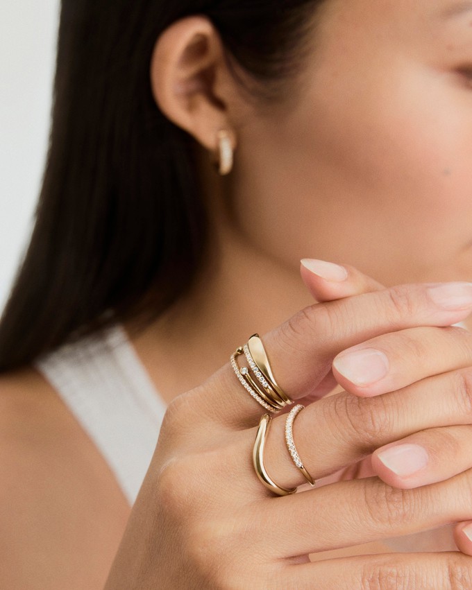DÃ´me Figure Slim Ring from Mejuri