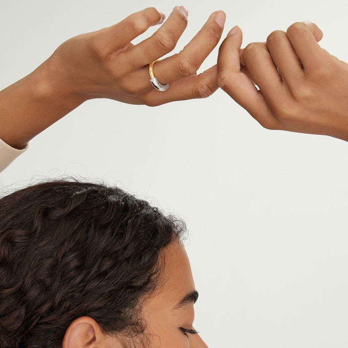 Mixed Tube Ring from Mejuri