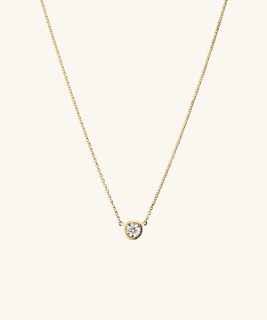Bezel Lab Grown Diamond Necklace 0.25 ct from Mejuri