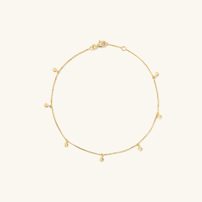 Dot Chain Anklet from Mejuri