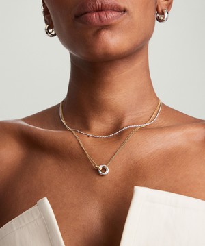 Linked Two-Tone Necklace from Mejuri