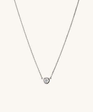 Bezel Lab Grown Diamond Necklace 0.25 ct from Mejuri